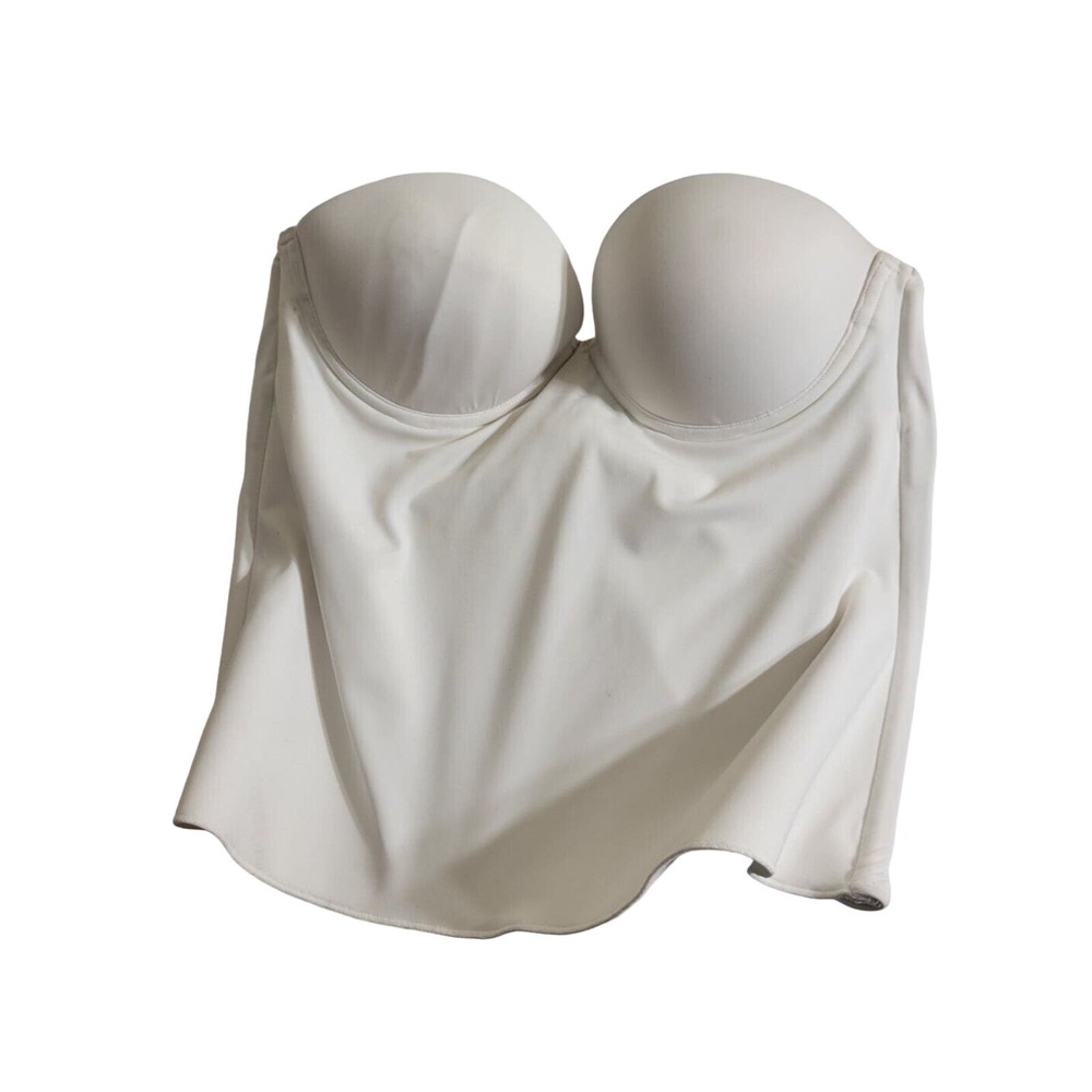 David's Bridal White Intimates Robe